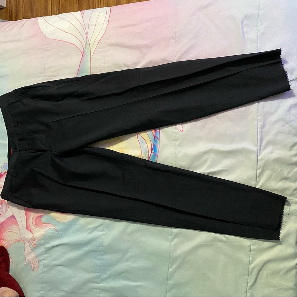 hugo boss black dress pants slacks GUC